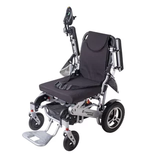 Elektryczny wózek inwalidzki inSPORTline Hawkie Basic II 500W - Srebrny