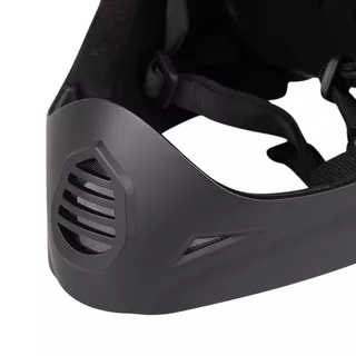 Kask downhill na rower motor enduro zjazdowy W-TEC Campanero Matt Black