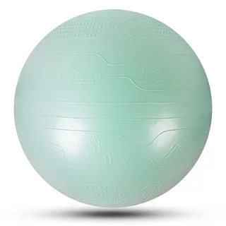 Piłka gimnastyczna fitness inSPORTline Stretch Ball 75 cm - Miętowy