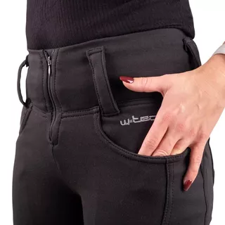 Damskie legginsy motocyklowe W-TEC Nombutta - Czarny