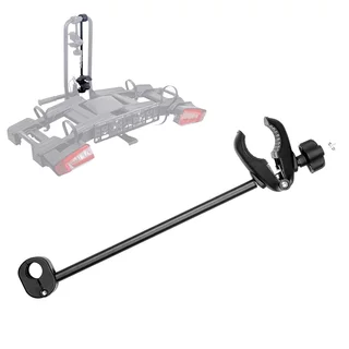 Długie ramię z zamkiem na klucz do bagażnika rowerowego inSPORTline Trekan 2 Elektro ∙ ramy 25–70 mm ∙ 630 g