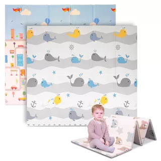 Składana mata materac podkładka dla dziecka inSPORTline Michlino 150x180x1,2 cm