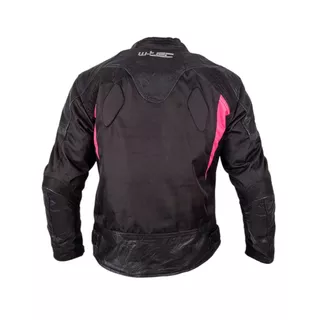 Damska kurtka motocyklowa W-TEC Durmana - Czarno-różowy