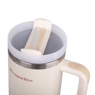 Kubek termiczny termos inSPORTline Misakafi Tumbler 1200 ml - Beżowy