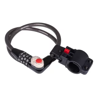Zapięcie rowerowe na szyfr W-TEC Boelis 10*800mm ze światłem LED