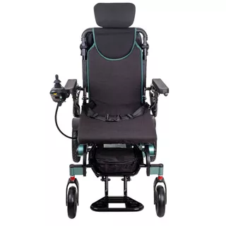 Składany elektryczny wózek inwalidzki inSPORTline Hawkie Evo Plus z regulowanym oparciem 700W
