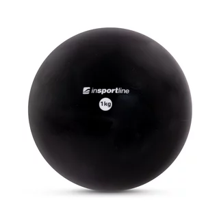 Piłka do jogi inSPORTline Yoga Ball 1 kg - Czarny
