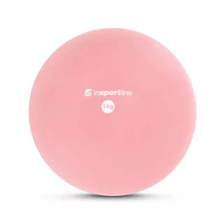 Piłka do jogi inSPORTline Yoga Ball 1 kg - Różowy