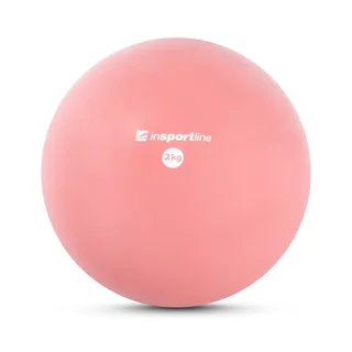 Piłka do jogi inSPORTline Yoga Ball 2 kg - Różowy