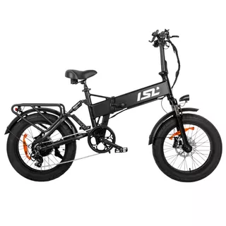 Składany rower elektryczny typu fat bike inSPORTline ISL Baxom 840Wh 20" - Czarny