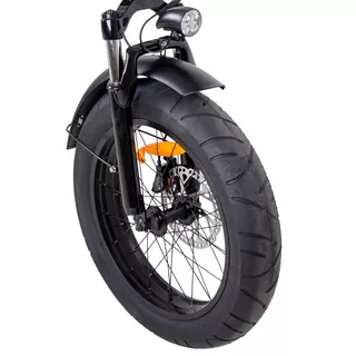 Składany rower elektryczny typu fat bike inSPORTline ISL Baxom 840Wh 20" - Deep Coffee