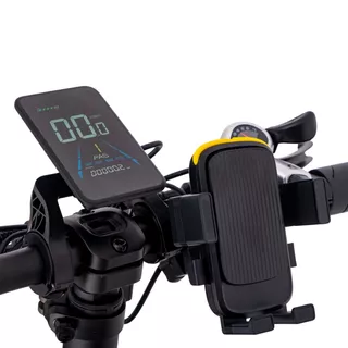 Składany rower elektryczny typu fat bike inSPORTline ISL Baxom 840Wh 20" - Deep Coffee