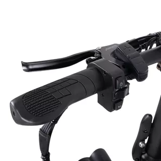 Składany rower elektryczny typu fat bike inSPORTline ISL Baxom 840Wh 20" - Deep Coffee