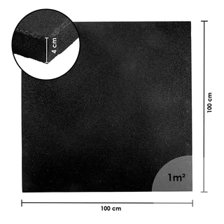 Mata podkładka pod sprzęt inSPORTline Proteko Plus 100x100x4 cm