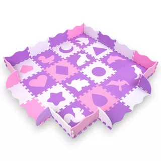 Puzzle piankowe mata dla dzieci inSPORTline Burgino 30,5x30,5x1 cm, 36 szt.