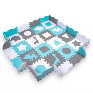 Puzzle mata piankowa dla dzieci inSPORTline Smarfino 30,5x30,5x1 cm, 36 szt.
