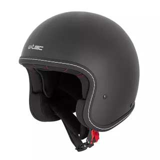 Kask motocyklowy otwarty W-TEC Badachos - Matt.czarny