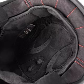 Kask motocyklowy otwarty W-TEC Badachos - Matt.czarny
