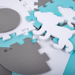 Puzzle mata piankowa dla dzieci inSPORTline Smarfino 30,5x30,5x1 cm, 36 szt.