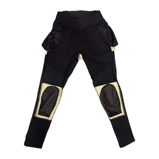 Damskie legginsy motocyklowe W-TEC Lukrecia - Czarny
