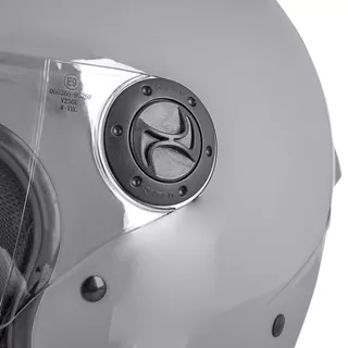 Kask motocyklowy otwarty W-TEC Baraldo - Matowy szary