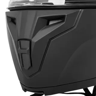 Kask motocyklowy pełny Flip-Up W-TEC Benidor - Biały błyszczący