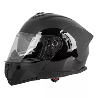 Kask motocyklowy pełny Flip-Up W-TEC Benidor - Biały błyszczący