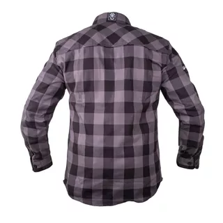 Stylowa koszula W-TEC Black Heart Respector - Szary