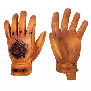 Letnie skórzane rękawice motocyklowe W-TEC Gatorrano