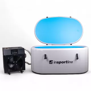 Basen do morsowania i ciepłej kąpieli inSPORTline Laaches 160x85x65 cm z systemem termoregulacji