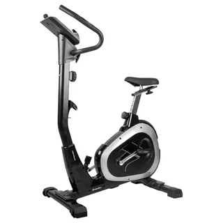 Rower treningowy magnetyczny inSPORTline Klegan - Czarno-srebrny