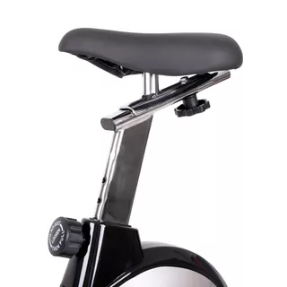 Rower treningowy magnetyczny inSPORTline Klegan - Czarno-srebrny