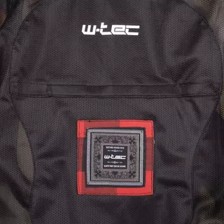 Koszula motocyklowa W-TEC Black Heart Rattlesneak - w czerwono-czarną kratkę