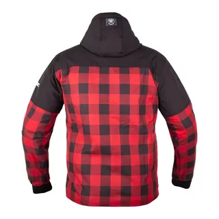 Kurtka softshellowa W-TEC Black Heart Rozzer - Czerwono-czarny