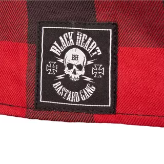 Kurtka softshellowa W-TEC Black Heart Rozzer - Czerwono-czarny
