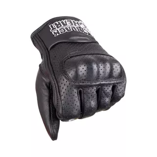 Skórzane rękawice motocyklowe W-TEC Black Heart Rookah - Czarny
