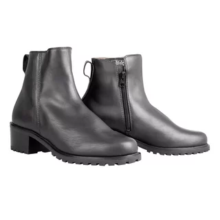 Damskie skórzane buty motocyklowe W-TEC Coregia - Czarny