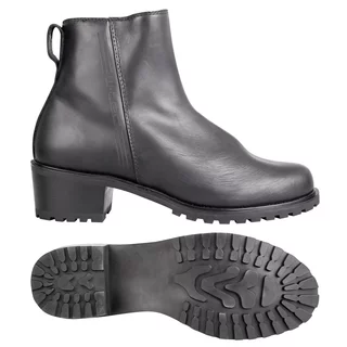 Damskie skórzane buty motocyklowe W-TEC Coregia - Czarny