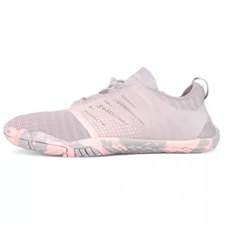 Buty kąpielowe do wody jeżowce inSPORTline Solaric Lady - Szaro-różowy