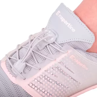 Buty kąpielowe do wody jeżowce inSPORTline Solaric Lady - Szaro-różowy