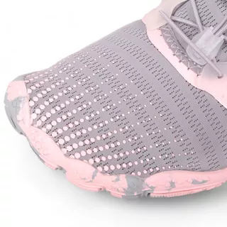 Buty kąpielowe do wody jeżowce inSPORTline Solaric Lady - Szaro-różowy