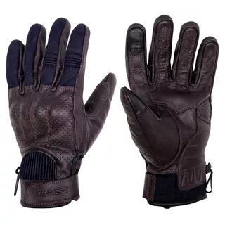 Letnie skórzane rękawice motocyklowe W-TEC Fowlar