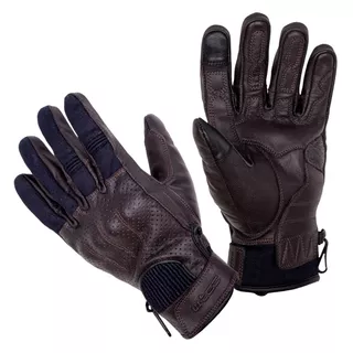Letnie skórzane rękawice motocyklowe W-TEC Fowlar