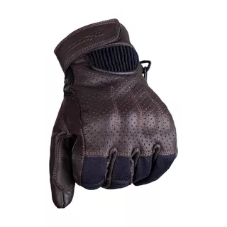 Letnie skórzane rękawice motocyklowe W-TEC Fowlar