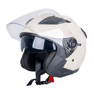 Kask motocyklowy otwarty W-TEC Barcela Bufalo ∙ blenda przeciwsłoneczna ∙ regulowana wentylacja ∙ homologacja ECE 22.06