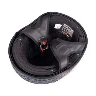 Kask motocyklowy otwarty W-TEC Black Heart V535 Cross Skull