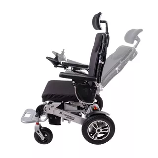 Elektryczny wózek inwalidzki inSPORTline Hawkie Evo II z regulowanym oparciem 700W - Zielony