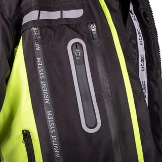 Kurtka motocyklowa męska W-TEC Gelnair EVO - Czarny-fluo