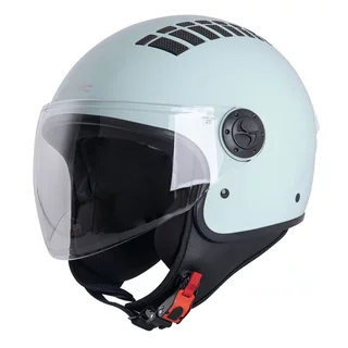 Kask motocyklowy otwarty W-TEC Baraldo Menta ∙ homologacja ∙ wizjer podnoszony ∙ wentylacja ∙ wyściółka zdejmowana