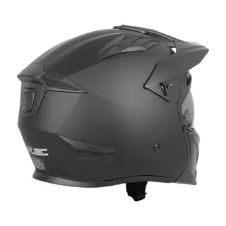 Kask motocyklowy modułowy W-TEC Badalone - Matt.czarny